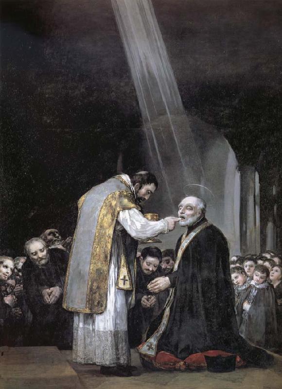 Francisco de Goya Last Communion of St Joseph of Calasanz oil painting image